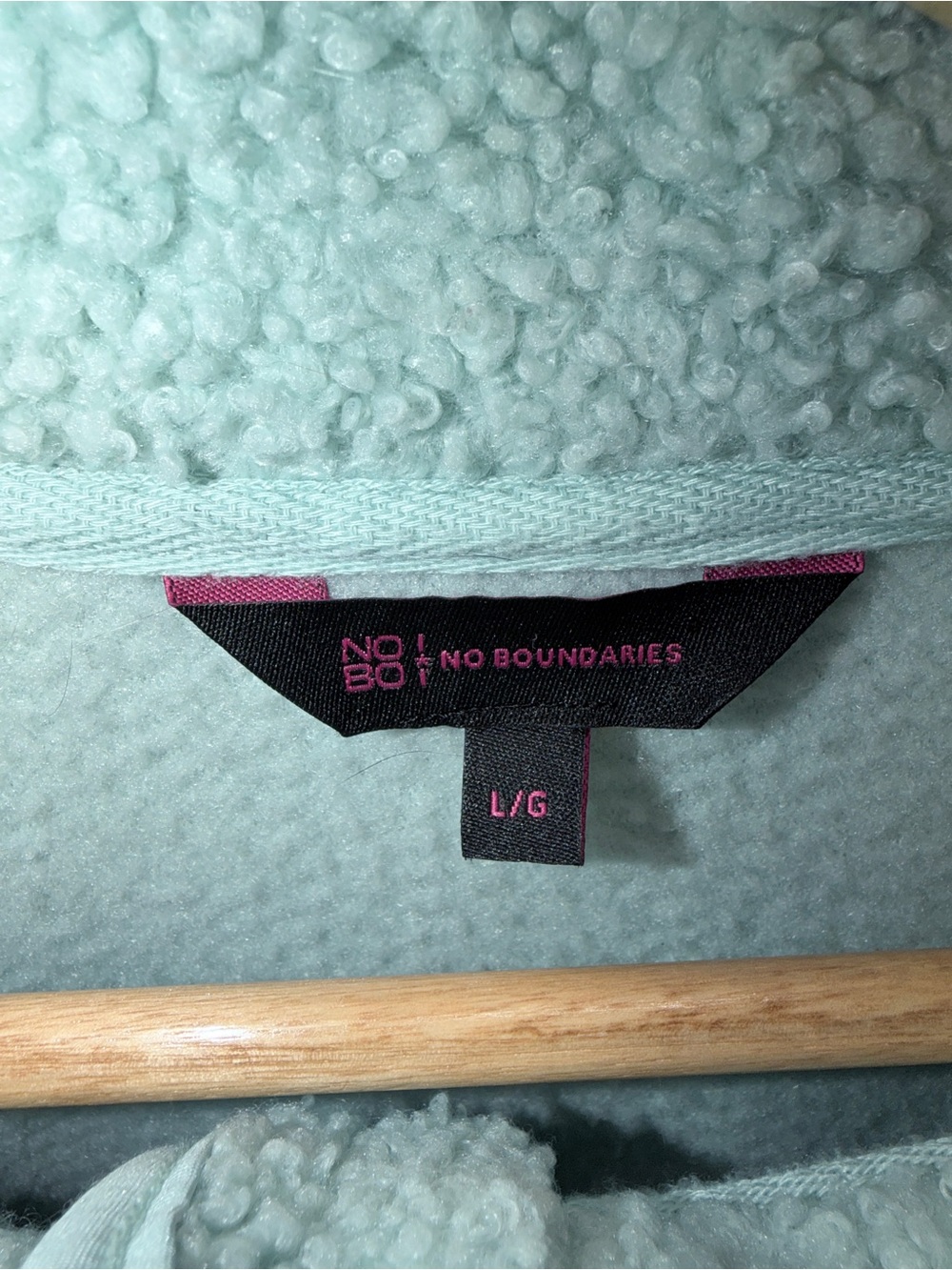 Plush Sherpa Pullover Jacket Light Blue Cabincore Cottagecore 🔥 - Picture 4 of 5